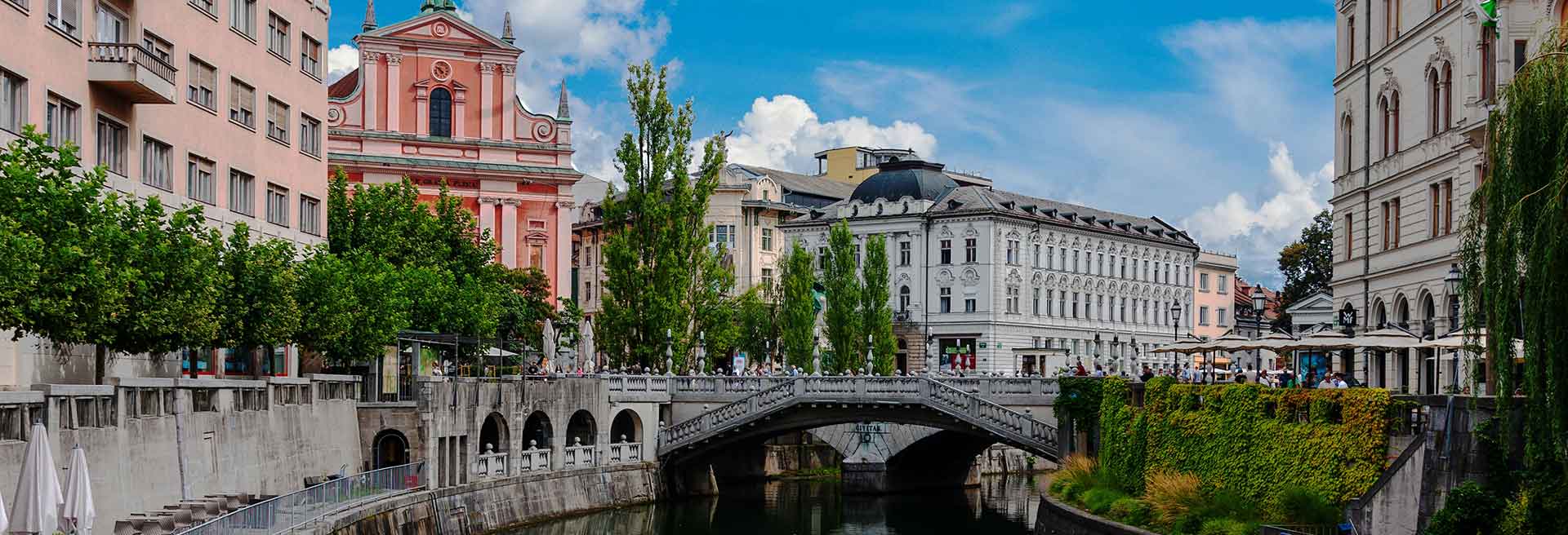 Ljubljana Sehenswürdigkeiten Header