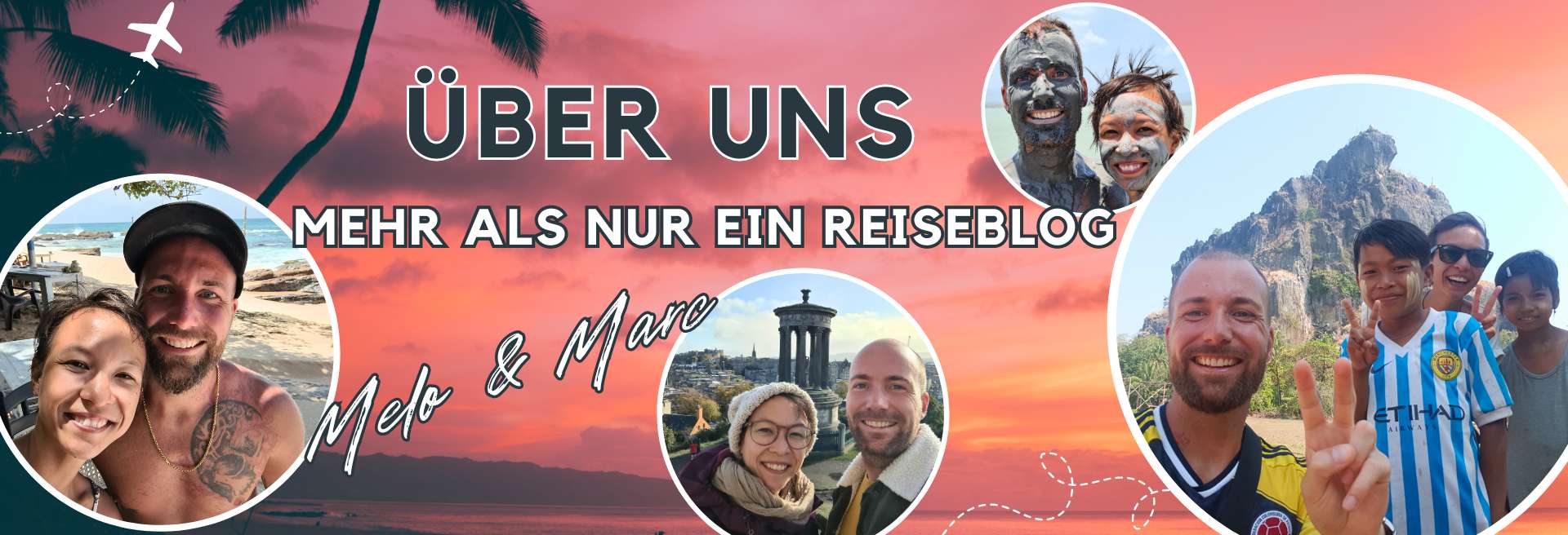 Über uns - das sind melo und marc von reise dich frei